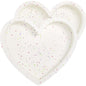 Treamon 2 Pcs Silicone Heart Shaped Cake Pans, 10 Inch Large Heart Cake Pan Nonstick Silicone Heart Molds for Baking