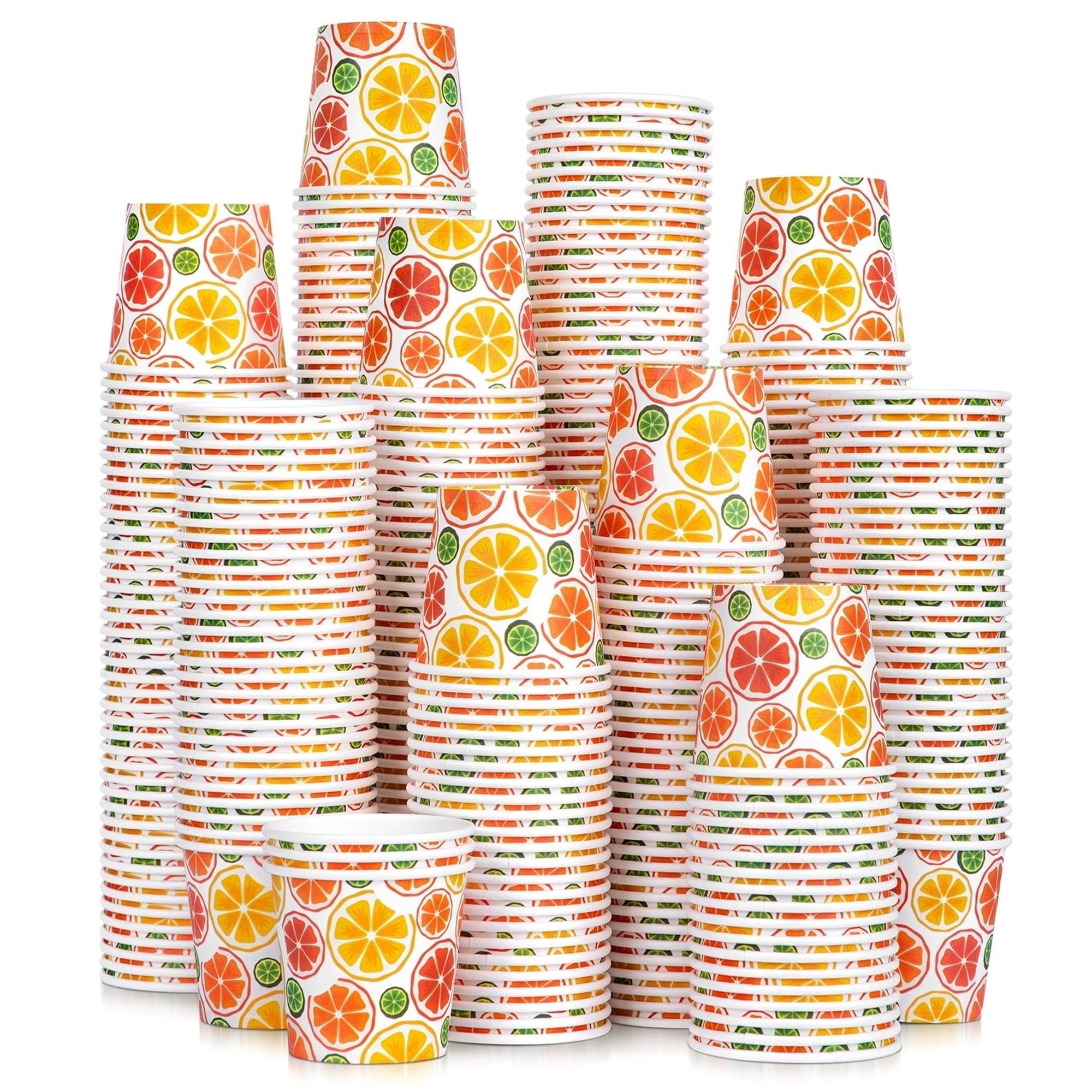 Treamon Paper Cups Bathroom Cups, Mouthwash Cups, 3 oz 600 Count